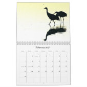 2019/2020 Kran-Vogel-Tier-Tier-Kalender Kalender (Feb 2027)