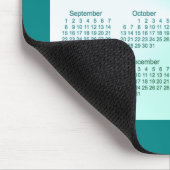 2019-2020 Schuljahr-aquamariner Kalender durch Mousepad (Ecke)