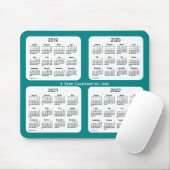 2019-2022 Aquamariner 4-Jahres-Kalender von Janz Mousepad (Mit Mouse)