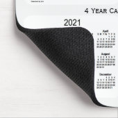 2019-2022 Weißes Rauchen - 4-Jahres-Kalender von J Mousepad (Ecke)