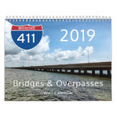 2019 Brücken-u. Überführungs-Kalender Kalender (Titelbild)