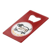 2019 Chinesisches Jahr des Schweinekartenöffners Geldbeutel Flaschenöffner (Vorderseite Schrägansicht)