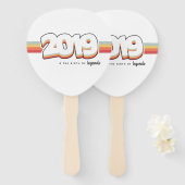 2019 Die Geburt von Legenden Fächer (Vorne und Hinten)