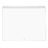2019 Entwurfs-Gewohnheits-Schablone Kalender (Rückseite)