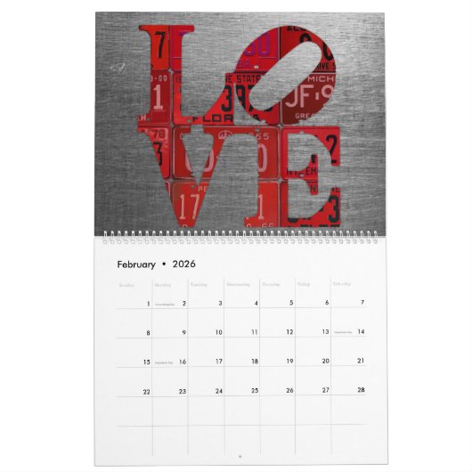 2019 Entwurfturnpike-Lizenz-Teller-Kalender Kalender (Feb 2026)