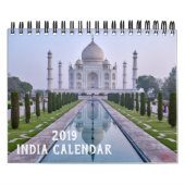 2019 Farben und Architektur von Indien-Kalender Kalender (Titelbild)