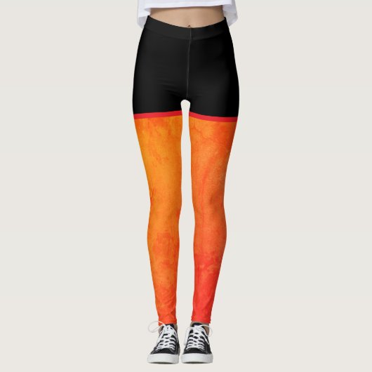 2019 Fashion, Frühjahr-Sommer-Trend 2019-PANTONE 1 Leggings (Vorderseite)