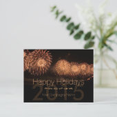 2019 Feiertage - individuelle Postkarte für Untern (Stehend Vorderseite)