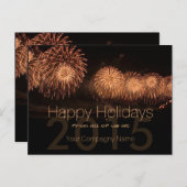 2019 Feiertage - individuelle Postkarte für Untern (Vorne/Hinten)