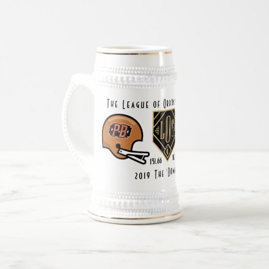 2019 Gents FF Bowler IV Bierglas (Vorderseite Links)