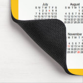 2019 Gold Holiday Calendar von Janz Mouse Pad Mousepad (Ecke)