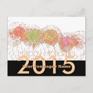 2019 Happy Holidays Custom Corporate Postcard Postkarte