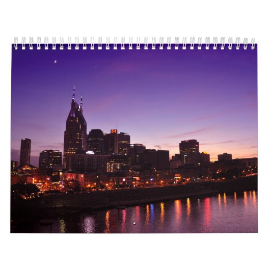 2019 Kalender-Szenen um Nashville Tennessee Kalender (Titelbild)
