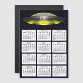 2019 Kalender - Zeitschrift UFO und Sterne Magneteinladung (Vorne/Hinten)