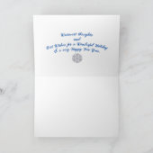 2019 Keeshond Collectors Weihnachtskarte Karte (Innenseite)