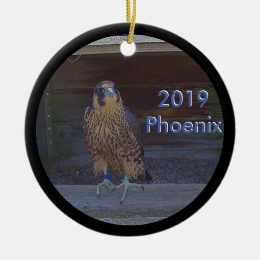 2019 Keramik Ornament Phoenix (Vorne)