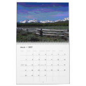 2019 landschaftlicher Kalender in Idaho (Mär 2027)