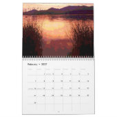 2019 landschaftlicher Kalender in Idaho (Feb 2027)
