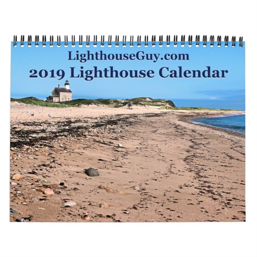 2019 LighthouseGuy.com Leuchtturmkalender Kalender (Titelbild)