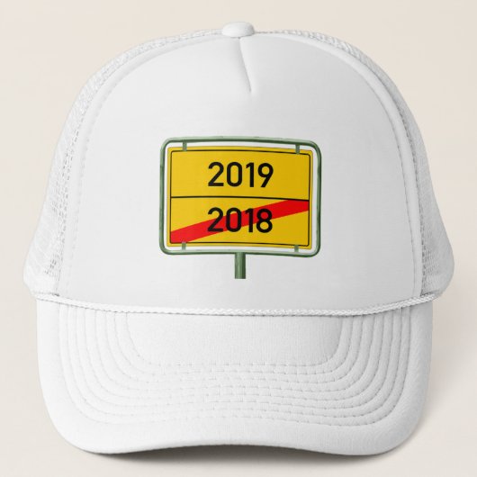 2019 LKW-Hut ! Truckerkappe (Vorderseite)
