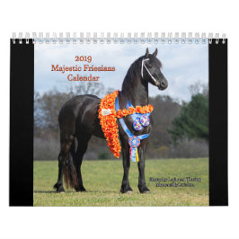 2019 majestätischer Rind-Kalender Kalender