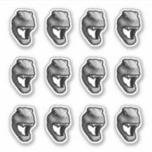 2019 Rexxenexx Logo-Stickers Aufkleber (Vorderseite)