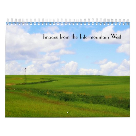 2019 schöne Bilder des Intermountain West! Kalender (Titelbild)