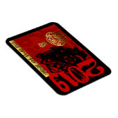 2019 Schwein Chinesisches Jahr Zodiac Birthday H M Magnet (Rechte Seite)
