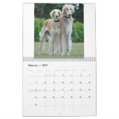 2019 seidene Windhounds Aufstellung Kalender (Feb 2027)