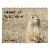 2019 US Public Lands Wildlife Calendar Kalender (Titelbild)