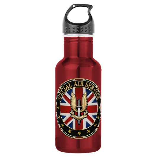 [201] Abzeichen "Special Air Service (SAS)" [3D] Trinkflasche (Vorderseite)