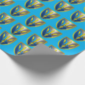 201. Expeditionary Military Intelligence Brigade Geschenkpapier (Ecke)