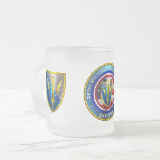 201. Expeditionary Military Intelligence Brigade Mattglastasse (Vorderseite Links)