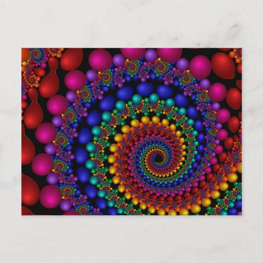 201 Fraktal Postkarte (Vorderseite)