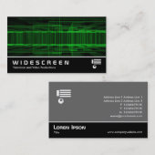 201 mit großem Bildschirm - Drahtlabyrinth Visitenkarte (Vorne/Hinten)