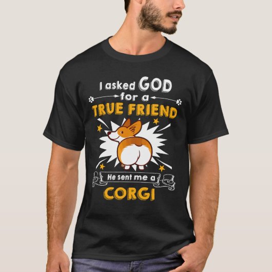 201 schickte er mir einen Corgi T-Shirt (Vorderseite)
