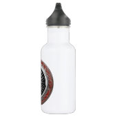 [201] Vegvisir - Viking Silver Magic Runic Compass Edelstahlflasche (Rechts)