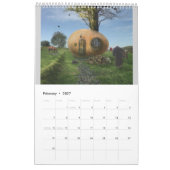 201X Digital Surreal & Fantasy Art - Wall Calendar Kalender (Feb 2027)