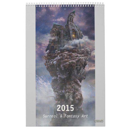 201X Digital Surreal & Fantasy Art - Wall Calendar Kalender (Titelbild)
