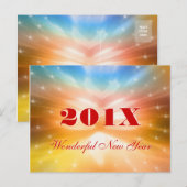 201X Wunderbares Neues Jahr | Perfekte Feiertagspostkarte (Vorne/Hinten)