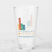 2020 1 Stern würde kein neues Jahr empfehlen Glas (Vorderseite)