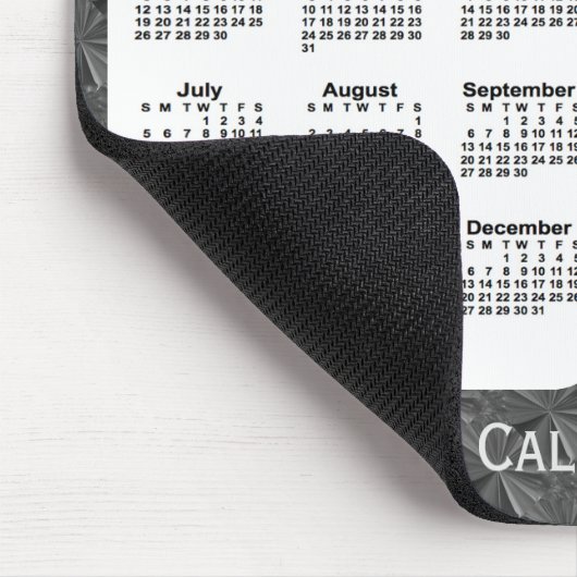 2020-2021 Black Diamonds 2 Year Calendar von Janz Mousepad (Ecke)