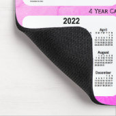 2020-2023 Violet 4 Year Calendar by Janz Faded Mousepad (Ecke)