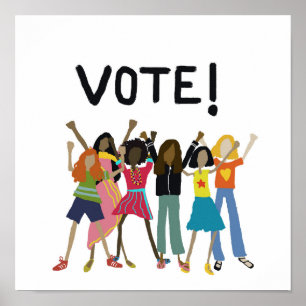 2020 abstimmen! poster