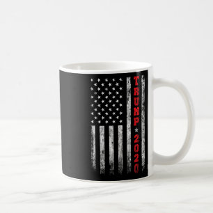 2020 Amerikanische Flagge Vintag Kaffeetasse