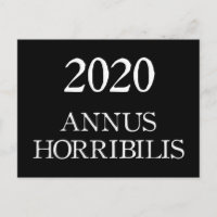 2020 Annus Horribilis Lateinisches schreckliches J