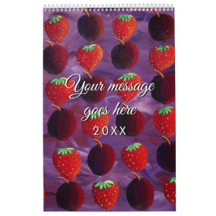 2020 Art Food von Julie Nicholls Kalender