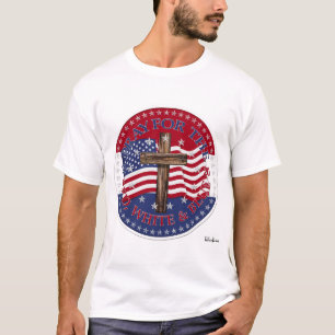 2020 Beten für das Rote, Weiße und Blaue Kreuz T-Shirt