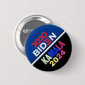 2020 Biden / Kamala 2024 Button (Vorne & Hinten)