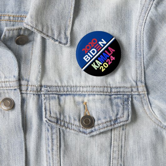 2020 Biden / Kamala 2024 Button (Beispiel)